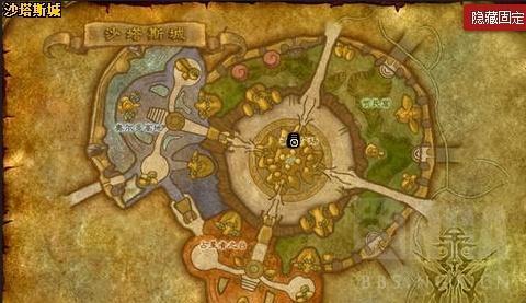 魔兽世界地图按键设置位置在哪？